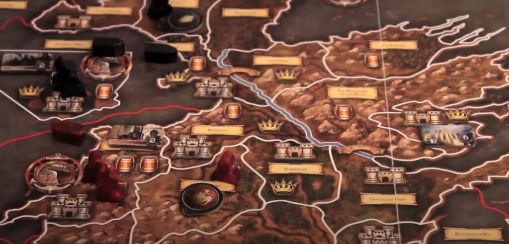 game of thrones board game map